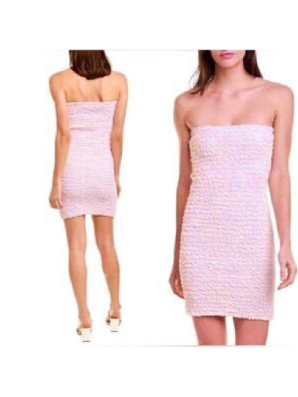 Petersyn Strapless Light Pink Dress